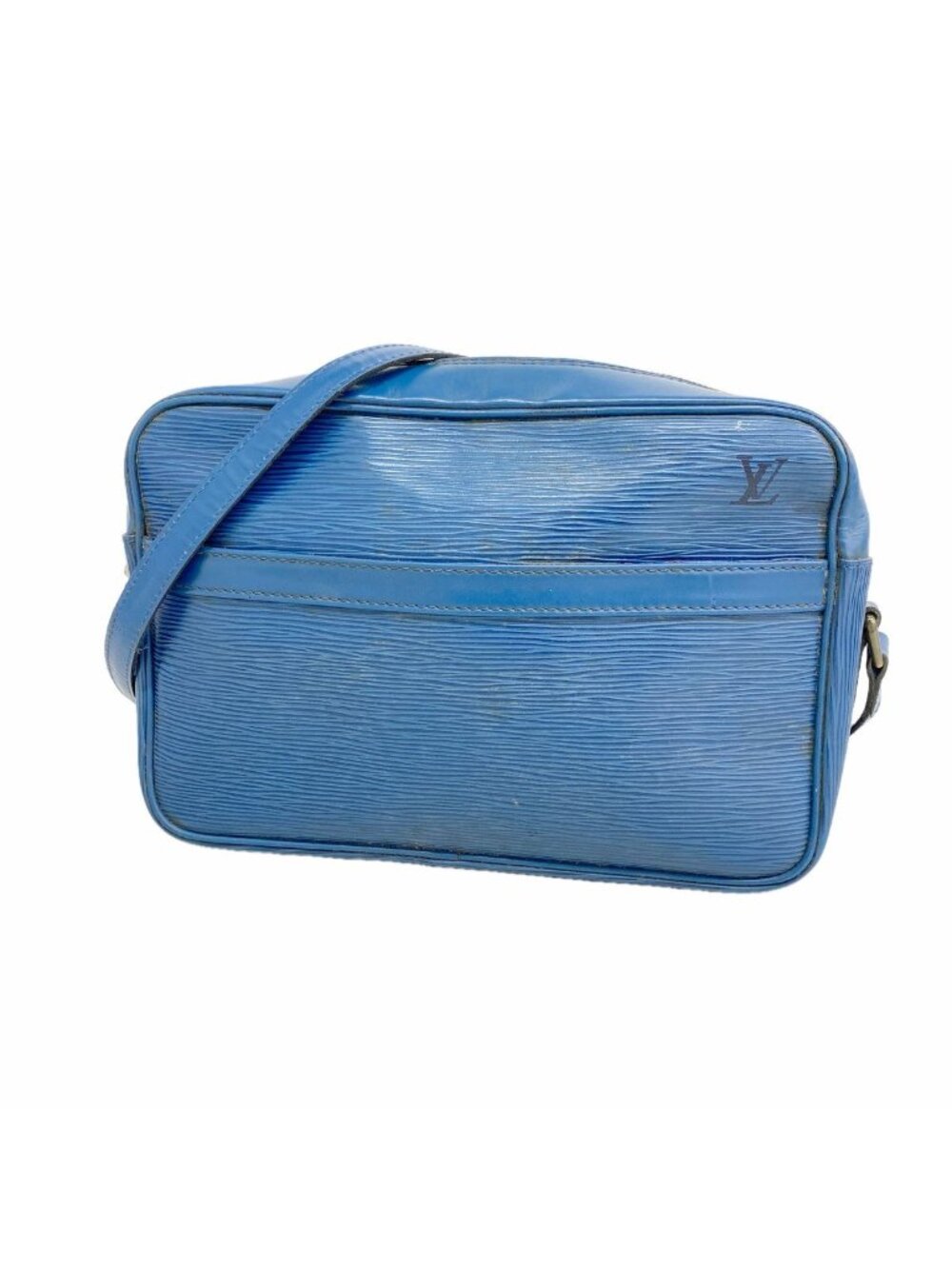 Louis Vuitton Shoulder Bag Epi Trocadero 27 Toledo Blue